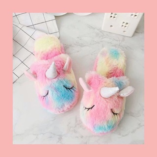 รอบเท้า slipper unicorn