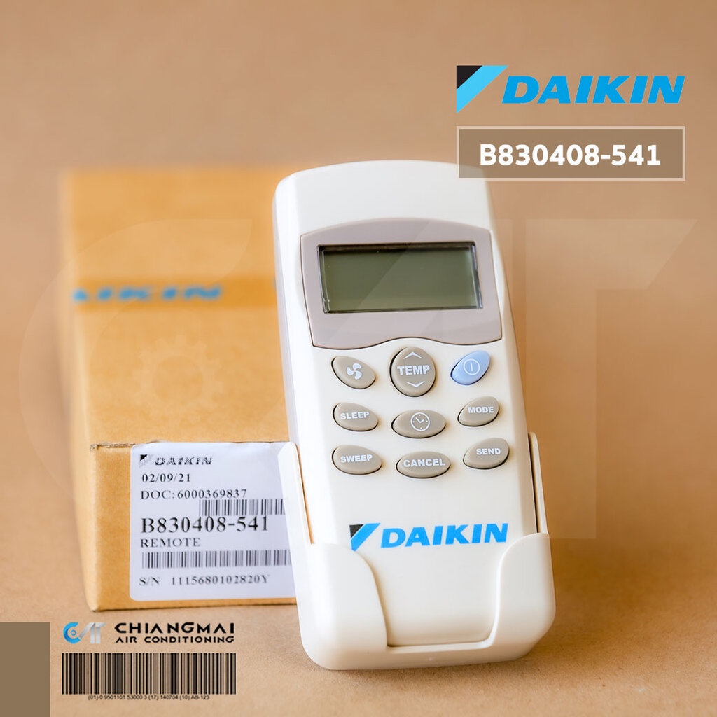 H830408-541C รีโมทแอร์ Daikin รีโมทแอร์ไดกิ้น LCD Remote 5.1 & 5.2 (Cool only) ของแท้ศูนย์ไดกิ้น