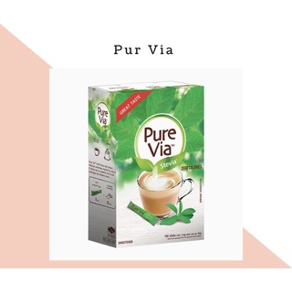 เพอเวียร์สตีเวีย น้ำตาลหญ้าหวาน purvia Stevia40ซอง 32g