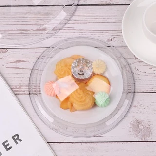 JANELAXE932JN ฝาครอบอาหารตกแต่งตกแต่งห้องครัวขนมหวานถาดรอบจานเค้กจานขนมปัง