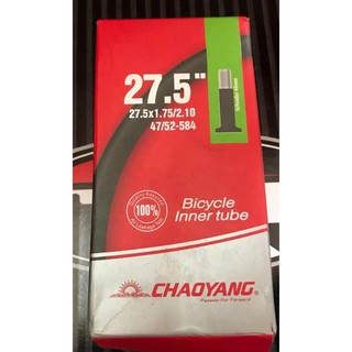 ยางในจักรยาน Chaoyang 27.5X1.75/2.10 (47/52-584) AV 48mm