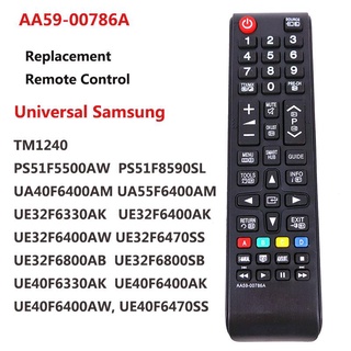 Aa59-00786a รีโมตคอนโทรลทีวี พร้อมระยะไกล สําหรับ Samsung HDTV LED Smart TV AA59-00786A