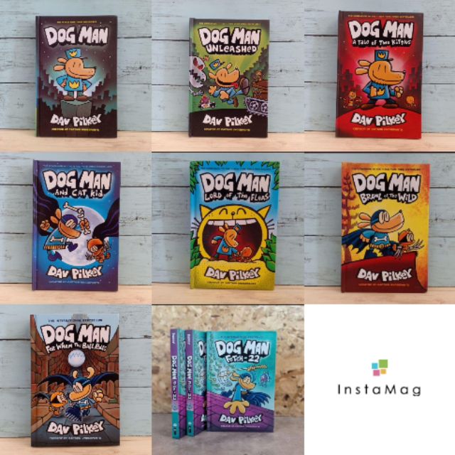 Dog Man by Dav Pilkey เล่ม 1-13(ปกแข็ง) ของแท้ #comic
