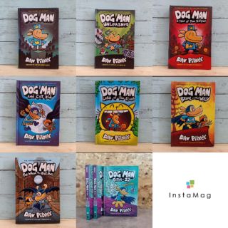 DogMan  by Dav Pilkey เล่ม 1-10(ปกแข็ง) ของแท้ #comic