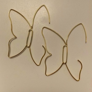 BUTTERFLY L EARRINGS