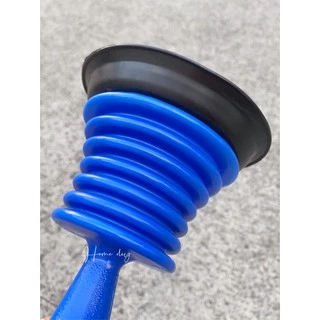 ตัวปั๊มขจัดสิ่งอุดตันในท่อ อ่างล้างจานใช้ง่าย สะดวก: สีน้ำเงิน .