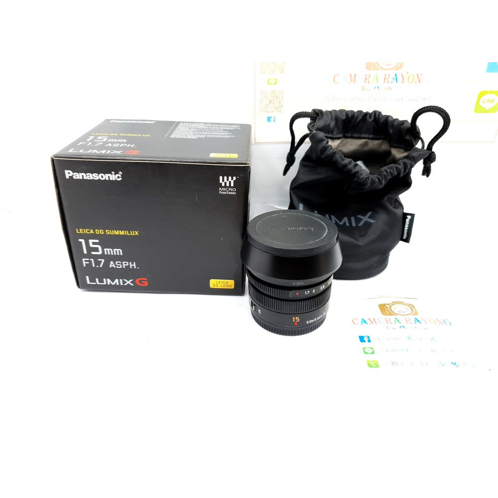 Panasonic LUMIX G Leica DG Summilux 15mm f/1.7 อดีดประกันศูนย์