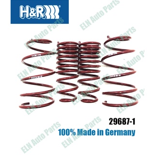 H&amp;R สปริงโหลด lowering spring เฟียต เทมป้า FIAT Tempra all Model incl. 16v (Type 159+160) ปี 1988-1995 เตี้ยลง 40 mm.