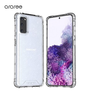 Araree เคส S20 / S20+ / S20 Ultra  MACH GLITTER เคสใส,เคสกันกระแทก,เคสกากเพชร