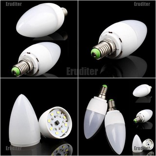 Eruditer หลอดไฟฮาโลเจน E14 3W 2835 SMD LED