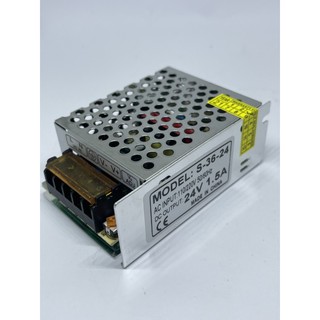 POWER SUPPLY 24V 1.5A INPUT:110/220VAC OUTPUT:24VDC 1.5A AMPเต็ม