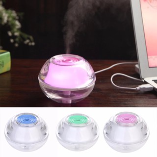 CRYSTAL Humidifier เครื่องพ่นควันเพิ่มความชื้นเรืองแสงได้ ใส่น้ำหอมเพิ่มความชื่นและกลิ่นหอมในห้อง