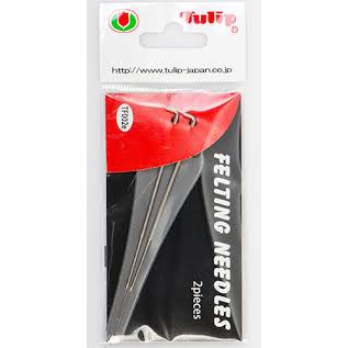 เข็มเฟลท์ญี่ปุ่น สำหรับงานฝีมือใยขนแกะ  Tulip Replacement Felting Needles ,made in japan มี 2 แบบ งานละเอียด และ งานหยาบ