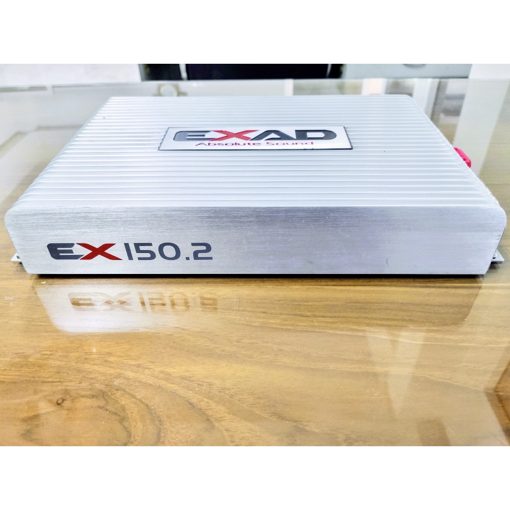 Power amplifier EXAD EX-150.2 เพาเวอร์แอมป์ มือสอง สภาพดี อุปกรณ์ครบ ราคามือหนึ่ง 8,500 บาท (จัดส่งฟรี)​
