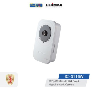 EDIMAX (IC-3116W) 720p Wireless H.264 Day &amp; Night Network Camera