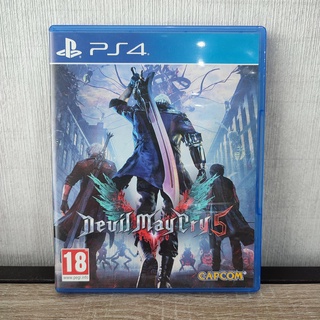 {ENGLISH} PS4 Devil May Cry 5 DMC5 devilmaycry 5 PS4 แผ่นเกม มือ 2 แผ่นสภาพดี playstation play station 4 ps 4 ps4