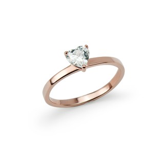 Mizuchol- แหวนเงินแท้ MINI HEART RING - FEMALE