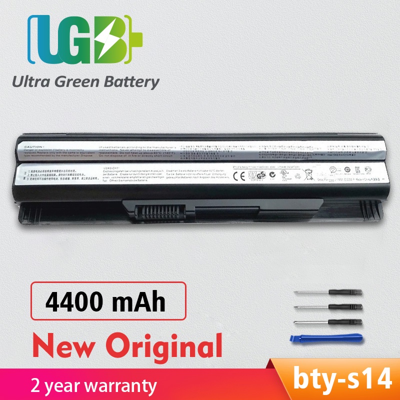 5200mAh BTY-S14 / BTY-S15 Laptop Battery For MSI GE60, GE70, 2PE, MS-16GF – 6-Cell 11.1V