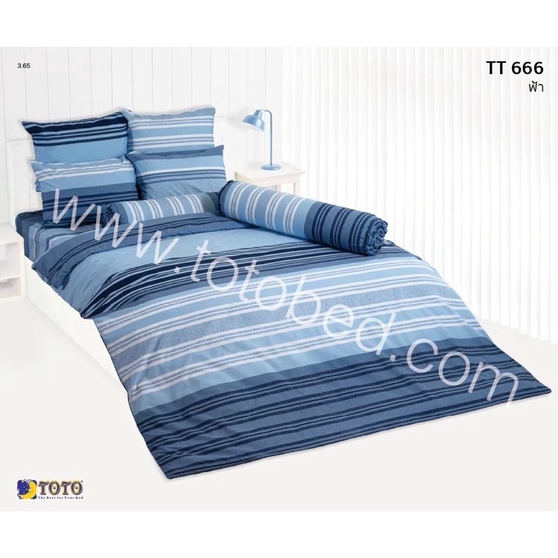 ผ้าปูที่นอนTOTO (ผ้าปูไม่รวมผ้านวม)