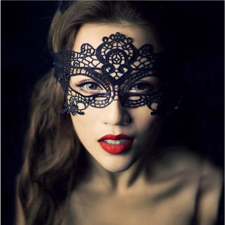 ไนต์คลับ Queen Lace Openwork Eye Mask เจ้าหญิงเจ้าหญิงแคท