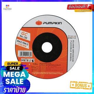 แผ่นไฟเบอร์เจียรกระจก บาง PUMPKIN PTT-GC12 4 นิ้วGLASS GRINDING WHEEL (THIN) PUMPKIN PTT-GC12 4"