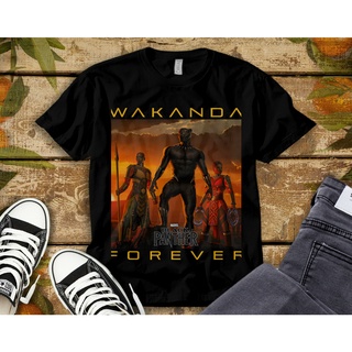 เสื้อคู่วินเทจ - กําหนดเองร้อนขาย Tees โอคอมาร์เวลสีดําแพนเธอร์ภาพยนตร์ Wakanda ตลอดกาลเสื้อเด็กที3