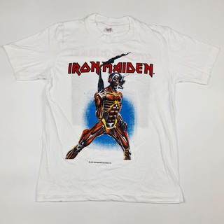 เสื้อยืดวง Iron Maiden Somewhere On Tour 87 T-shirt