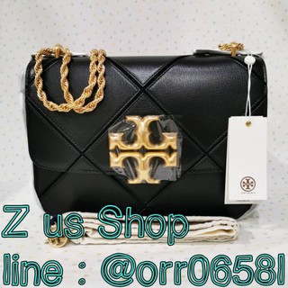 พรีฯTORY BURCH ELEANOR QUILTED CONVERTIBLE SHOULDER BAG/black