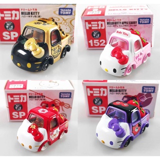 โมเดลรถบรรทุก Tomica Takara Tomy Sanrio Sanrio สีแดง สีทอง สีม่วง สไตล์ญี่ปุ่น