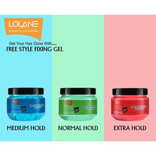 🌟 เจลจัดแต่งทรงผม โลแลน LOLANE FREE STYLE FIXING GEL