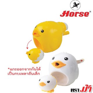 HORSE ตราม้า เครื่องเหลาดินสอ 2 IN 1 H-215 (1x1)