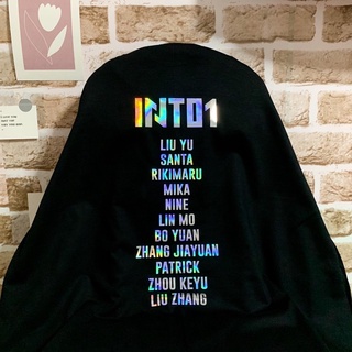 ระวังร้านเลียนแบบ 🇹🇭 เสื้อ INTO1 สกรีนโฮโลแกรม💿 ทอง🌟 ร้านไทย