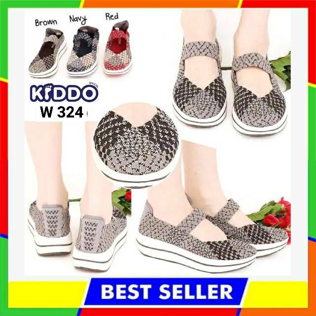 KIDDO Shoes - รองเท้าผู้หญิง W 324 Wedges