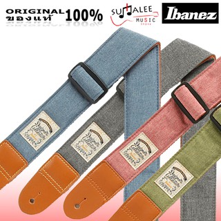 สายสะพายกีตาร์/เบส Ibanez Designer Collection Strap (ลายยีนส์)