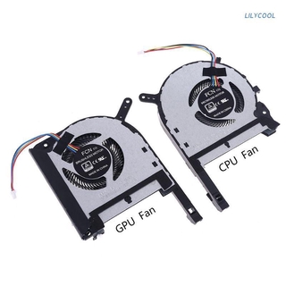 LILY* CPU GPU Cooling Fan Replacement for Strix TUF 6 FX505 FX505G FX505GE FX505GD