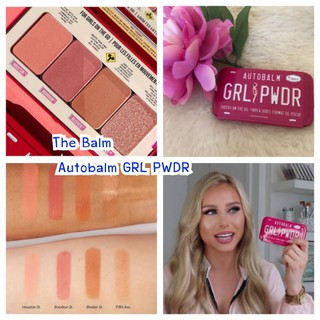 🇺🇸 พร้อมส่ง&amp;สวยเว่อร์ 🌸 The Balm Autobalm GRL PWDR ขนาด 8 กรัม ของแท้ 💯%