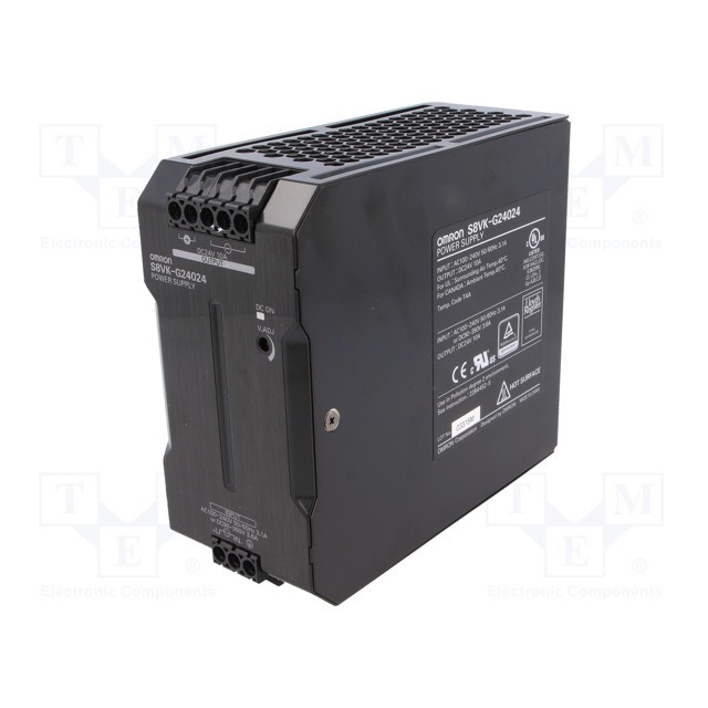ออมรอน S8VK-G24024 แหล่งจ่ายไฟสลับ 240W 24V สำหรับงานอุตสาหกรรม