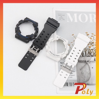 [Poly] สายนาฬิกาข้อมือ เนื้อแมตต์ แวววาว สําหรับ GA110 GD100 Bnb GA110 Bnb GD100 Tali Jam G Shock GA110 GA120 GD120