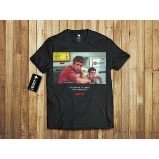 [COD]เสื้อยืด ผ้าฝ้าย 100% พิมพ์ลาย Scarface The World Is Yours แฟชั่นฤดูร้อนS-5XL