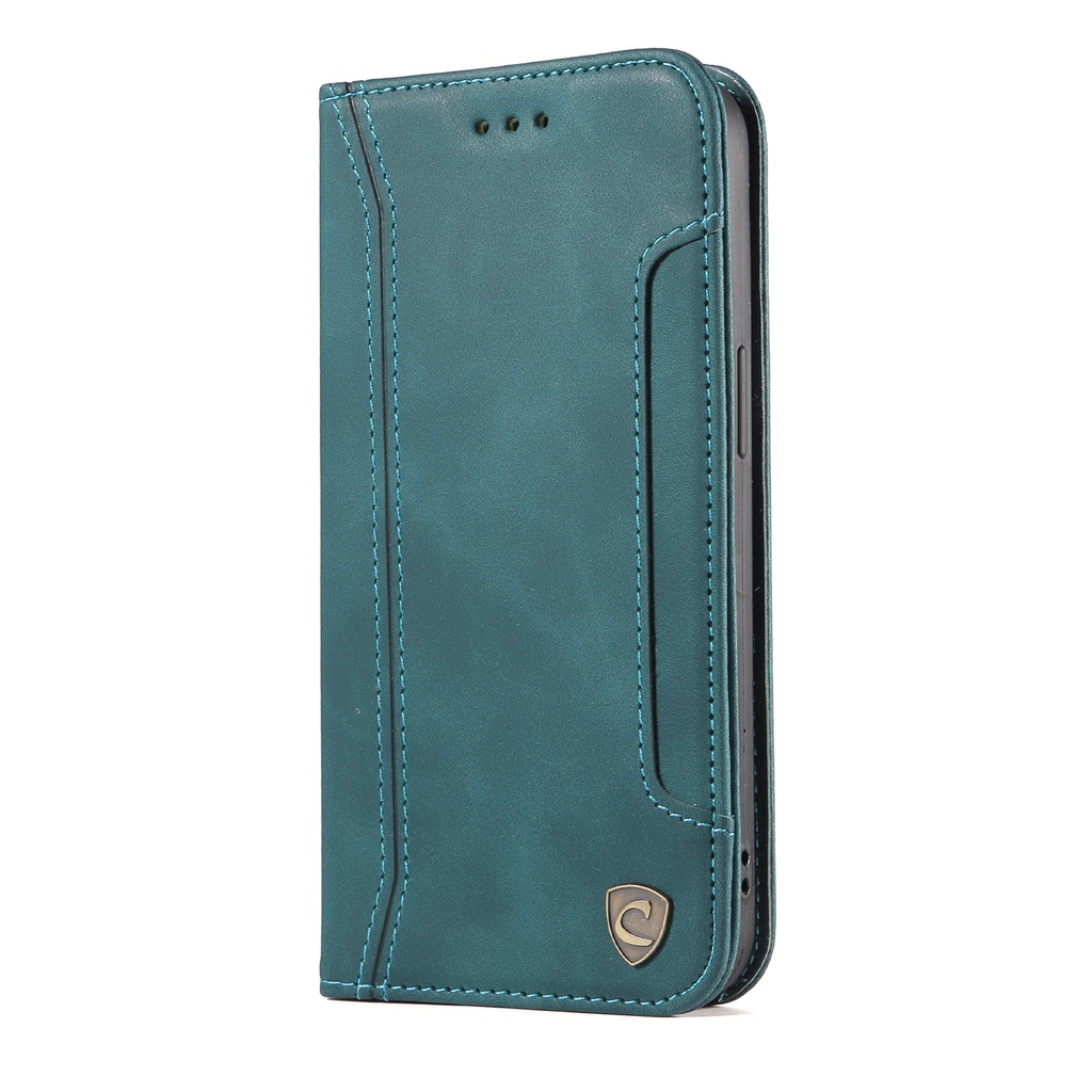 Oppo Reno 7 4G 7 5G 7Z 5G 6 4G 6 5G 5 4G/5G 4 4 4G CASEON FLIP WALLET CARD SLOT LEATHER CASE C001