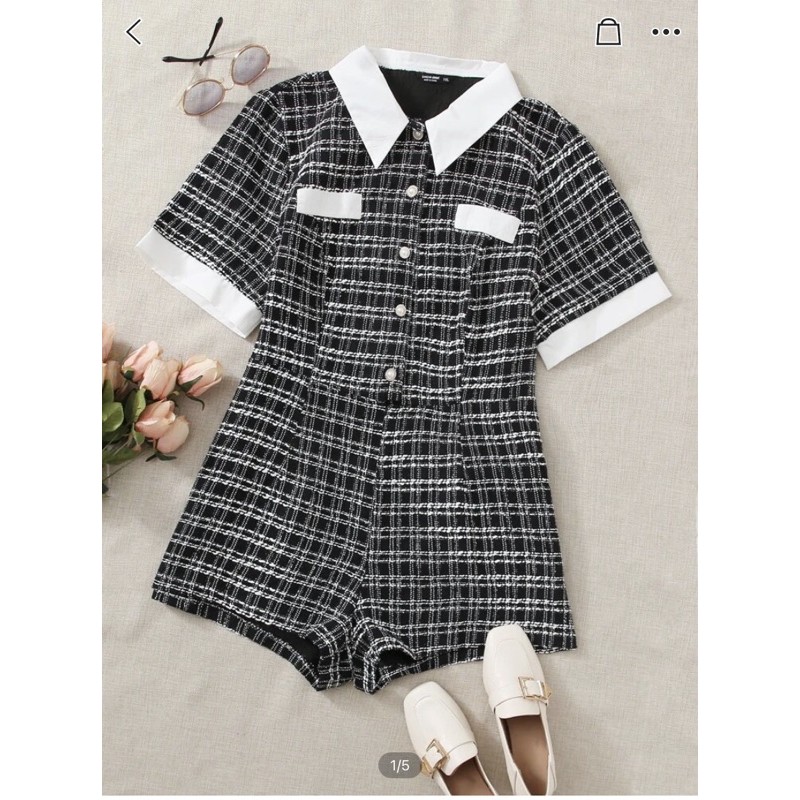 **NEW** งาน SHEIN จั๊มสูทพลัสไซด์ 0XL