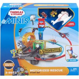 Thomas &amp; Friends MINIS Motorized Rescue รถไฟโทมัส ฟลินน์ และ แฮโรลด์ กู้ภัย ของแท้