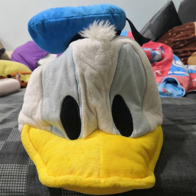 หมวกกินหัว Donald Duck ของแท้จาก tokyo disneyland