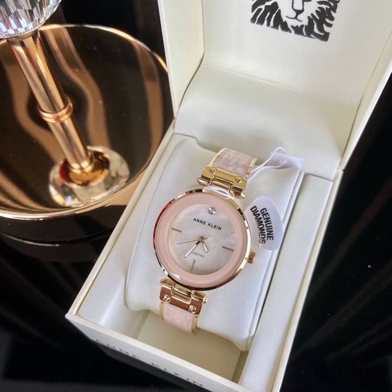✨ของแท้100%✨ นาฬิกาข้อมือ สีชมพู Anne Klein Women's AK/2512