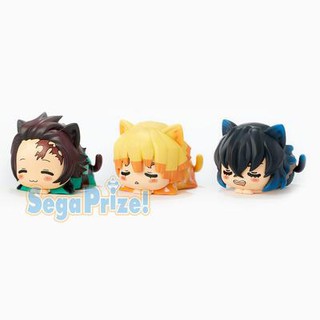 [New/Rare] Demon Slayer: Kimetsu no Yaiba - Ohiruneko Mini Figure Set - Sega exclusive prize ของแท้ มือ1