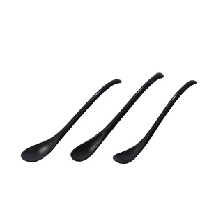 ช้อนตักสารสีดำ 3 ขนาด (Dispensing Spoons - Plastic 3 Sizes)