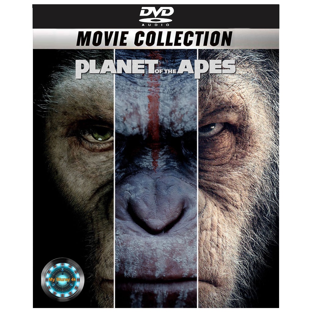 DVD หนัง Planet of the Apes Collection