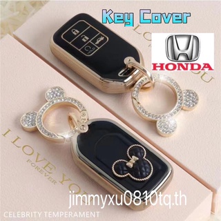 เคสกุญแจรีโมทรถยนต์ สําหรับ honda key cover Civic urv Accord xrv HRV พร้อมส่ง