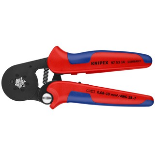 KNIPEX Self-Adjusting Crimping Pliers คีมย้ำแบบปรับระดับได้ รุ่น 975314