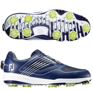 FootJoy Fury Golf Shoes รองเท้ากอล์ฟสำหรับผู้ชายแบรนด์แท้ สีน้ำเงิน